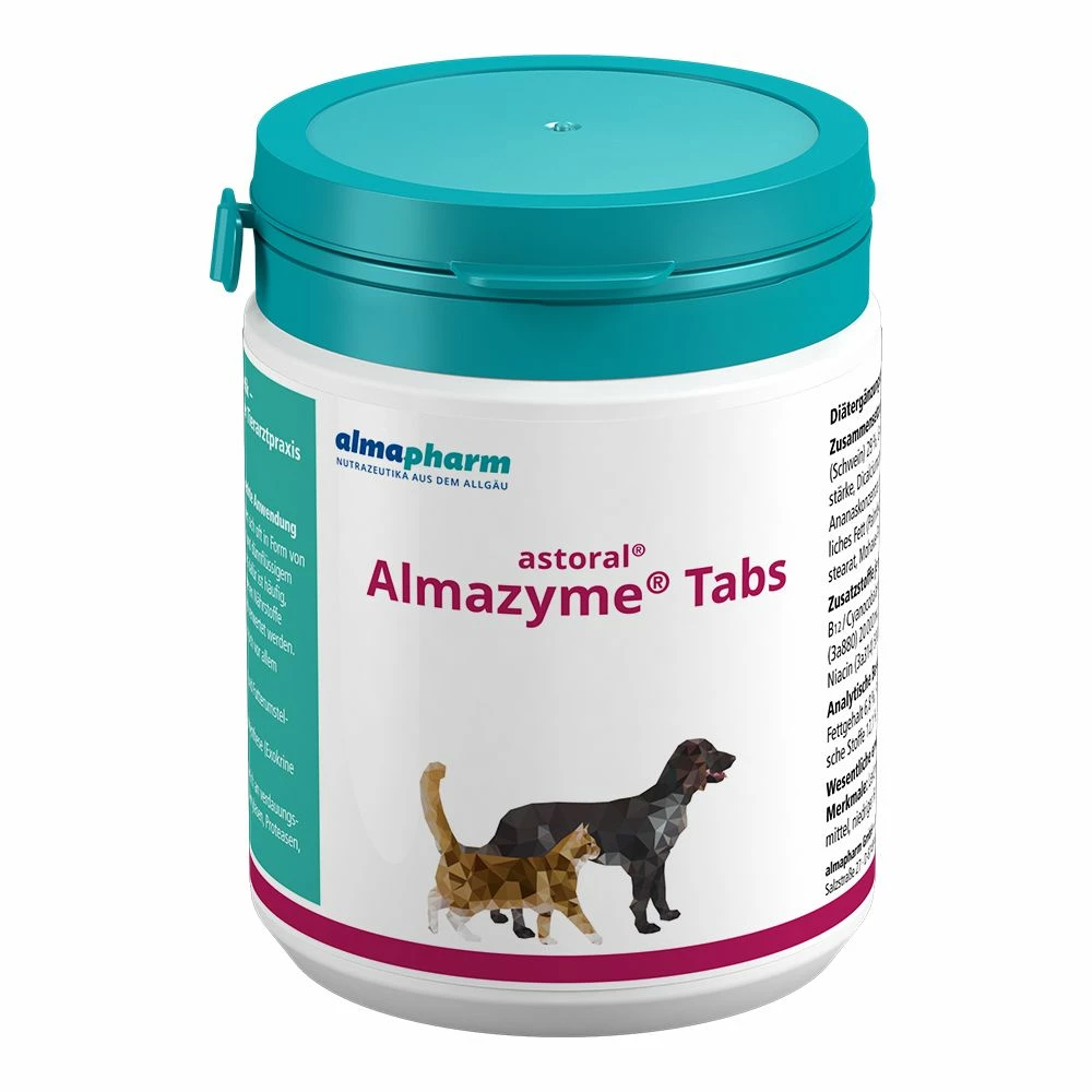Almapharm Almazyme Tabs Für Hund + Katze 125 Almazyme Tabs – Bild 3