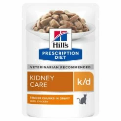 Hills Feline K/d Huhn Frischebeutel Für Katzen 12 X Huhn Frischebeutel