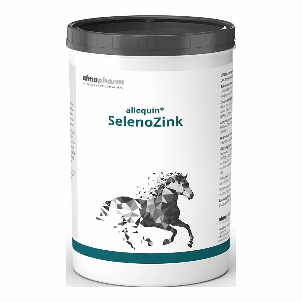 Almapharm Allequin SelenoZink Fürs Pferd 1 Kg Pulver Dose Für Pferde 4 Almapharm Allequin SelenoZink Fürs Pferd 1 Kg Pulver Dose Für Pferde – Bild 2