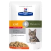 Hills Prescription Diet Feline C/d Multicare Urinary Stress + Metabolic Frischebeutel Für Katzen 12 X 85 G Frischebeutel -ROYAL CANIN Verkäufe FjGtNV1s7vnS 52742038537 1