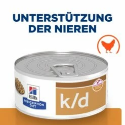Hills K/d Katze Dosenfutter Bei Nierenerkrankungen 24 X 156 G Feingehackt - Huhn Dosen -ROYAL CANIN Verkäufe IK2et4oOvxzL 52742048833 2