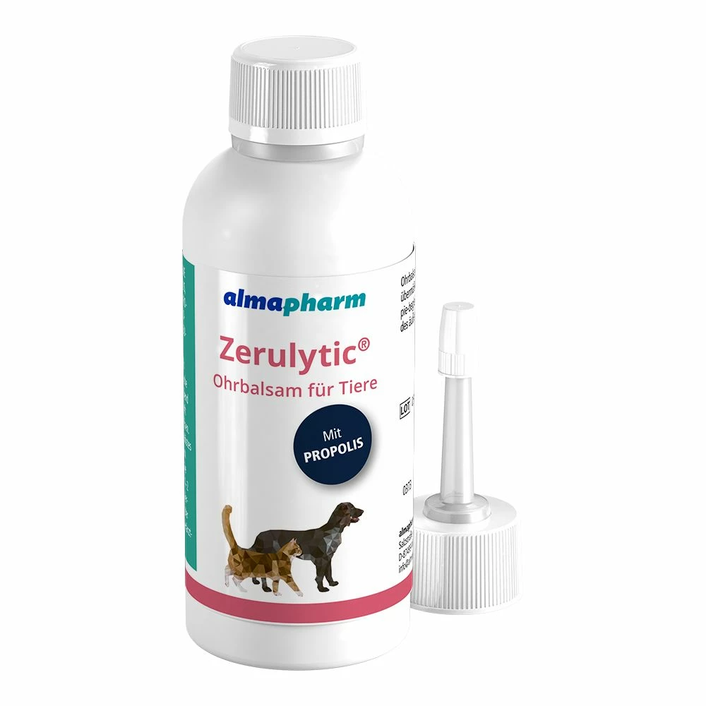 Almapharm Zerulytic Ohrbalsam Für Tiere 100 Ml Flasche 4 Almapharm Zerulytic Ohrbalsam Für Tiere 100 Ml Flasche – Bild 2