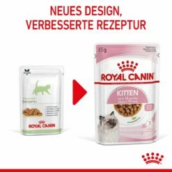 Royal Canin Kitten Second Age Für Kätzchen Bis Zum 12. Monat 12 X 85 G In Soße Frischebeutel -ROYAL CANIN Verkäufe WBjk3ETqrgVC 9003579308745 4501 3