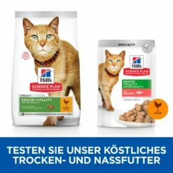 Hills Science Plan Feline Mature Adult 7+ Senior Vitality Huhn Frischebeutel Für Katzen 12 X 85 G Huhn Frischebeutel -ROYAL CANIN Verkäufe abEn1ZfQbBcZ 52742026220 5