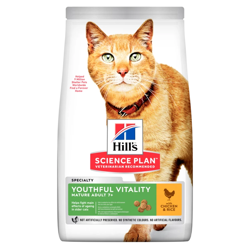 Hills Science Plan Feline Mature Adult 7+ Senior Vitality Trockenfutter Für Katzen 7 Kg Trockenfutter Für Katzen 3 Hills Science Plan Feline Mature Adult 7+ Senior Vitality Trockenfutter Für Katzen 7 Kg Trockenfutter Für Katzen