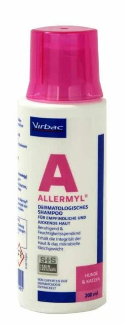 Virbac Allermyl Shampoo Hund + Katze Mit Allergischer Haut 200 Ml Allermyl Shampoo