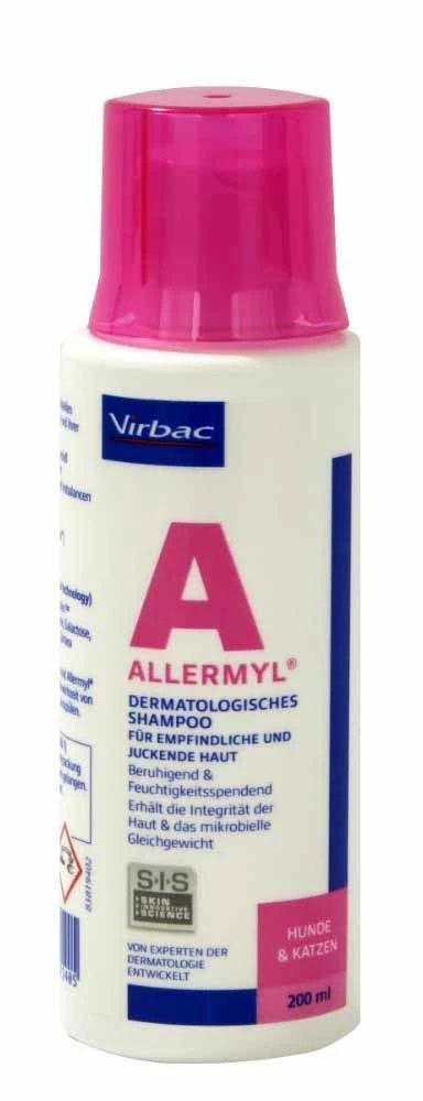 Virbac Allermyl Shampoo Hund + Katze Mit Allergischer Haut 200 Ml Allermyl Shampoo 3 Virbac Allermyl Shampoo Hund + Katze Mit Allergischer Haut 200 Ml Allermyl Shampoo