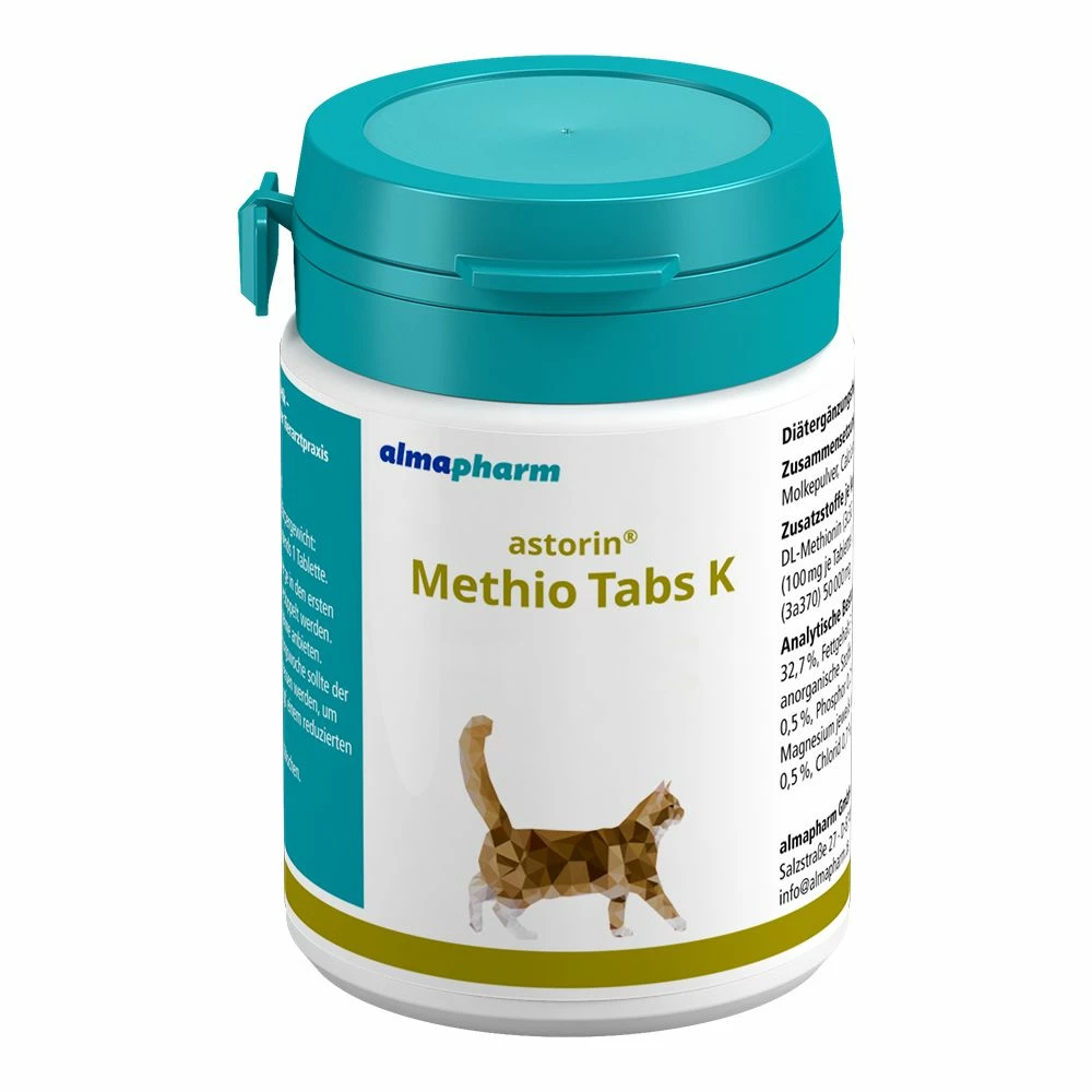 Almapharm Astorin Methio Tabs K Für Katzen 200 Tabletten Dose Für Katzen 4 Almapharm Astorin Methio Tabs K Für Katzen 200 Tabletten Dose Für Katzen – Bild 2
