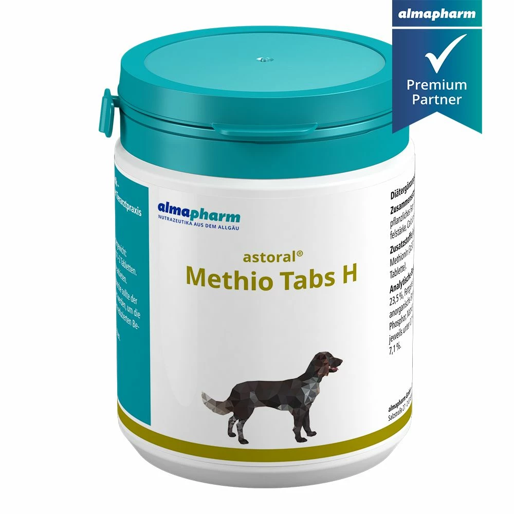 Almapharm Astoral Methio Tabs H Für Hunde 125 Methio Tabs Für Hunde