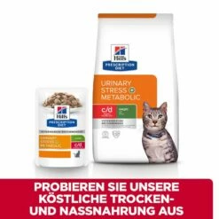 Hills Prescription Diet Feline C/d Multicare Urinary Stress + Metabolic Frischebeutel Für Katzen 12 X 85 G Frischebeutel -ROYAL CANIN Verkäufe wFdegDIIkNai 52742038537 6